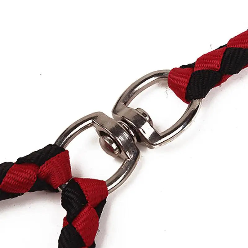 1.4m Pet Double Leash 2 Way Couplers Dog Leash Rope