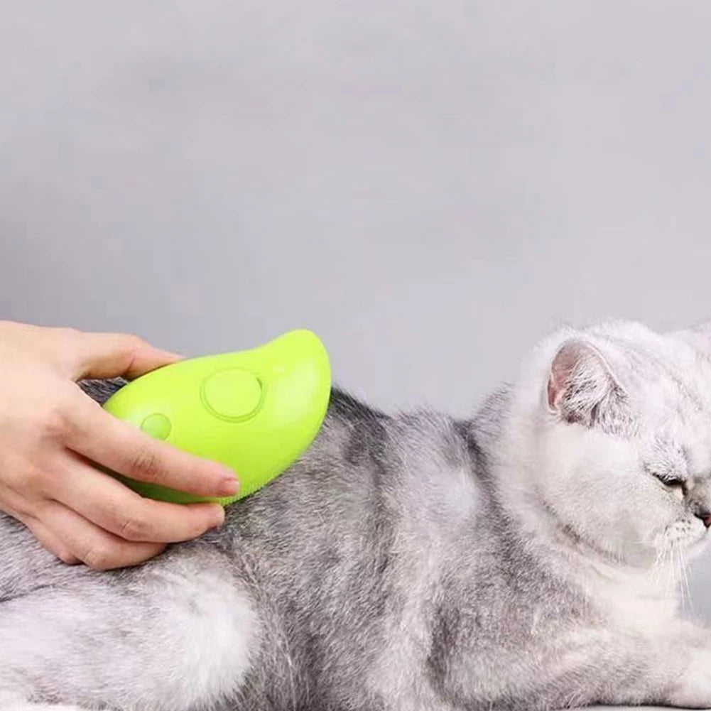 3 In 1 Cat Steamy Brush Dog Grooming Comb