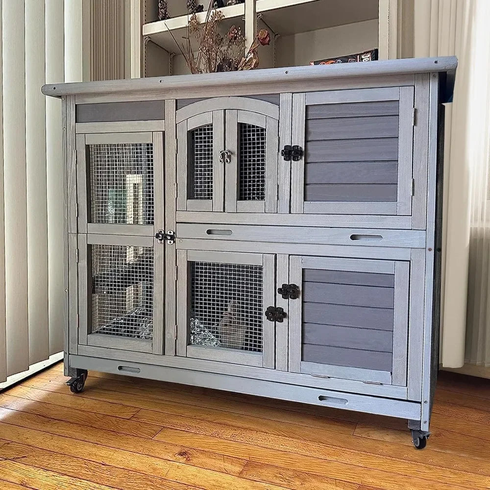 Hutch Indoor Outdoor Bunny House