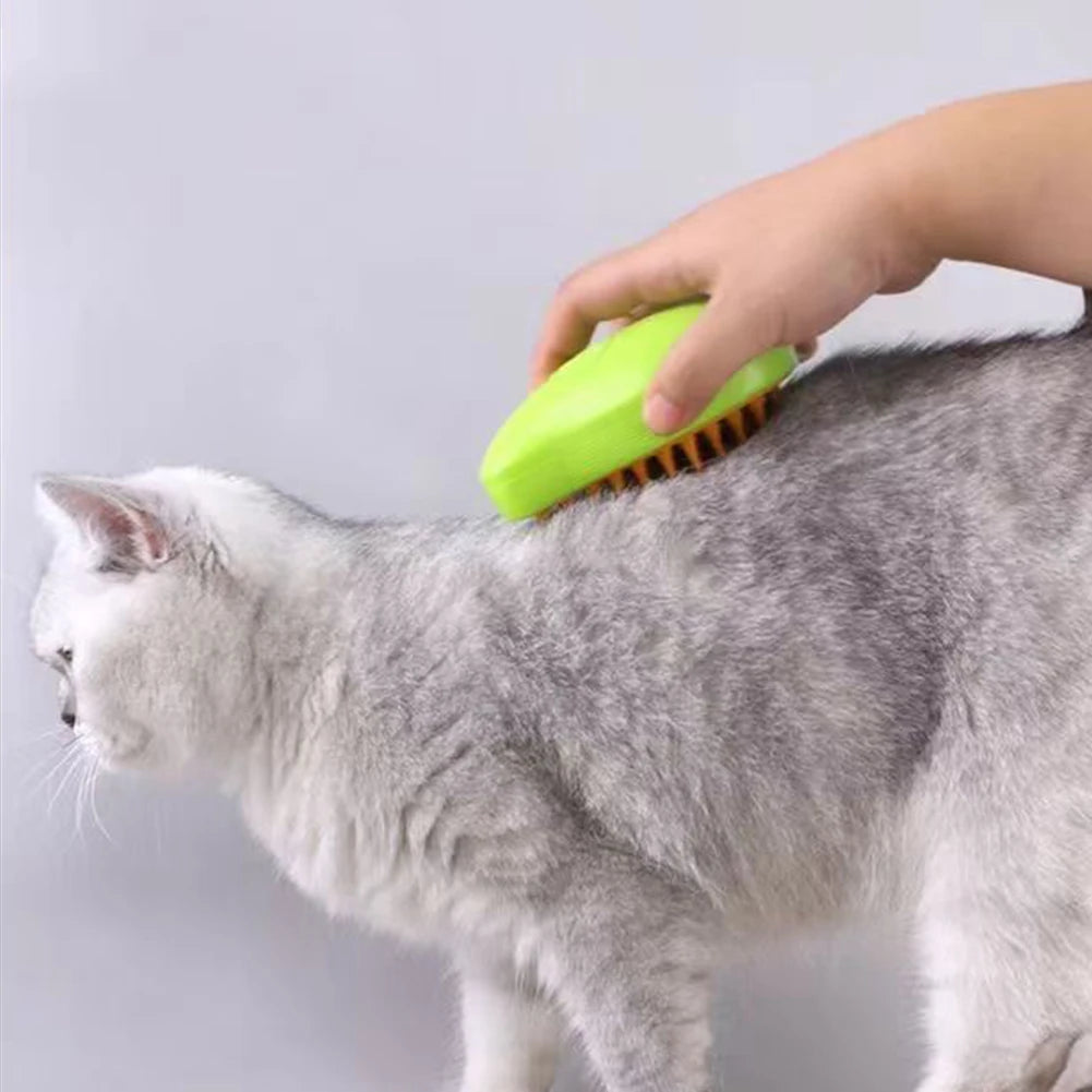 3 In 1 Cat Steamy Brush Dog Grooming Comb