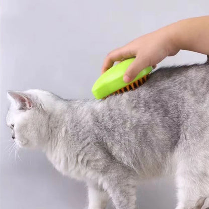 3 In 1 Cat Steamy Brush Dog Grooming Comb